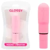 GLOSSY – prémium zseb vibrátor rózsaszínben