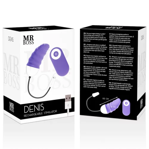 MR BOSS - Denis Egg – távirányítós intim vibrotojás