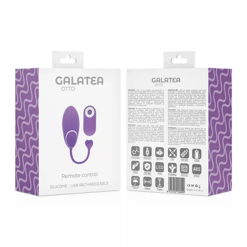 GALATEA – távirányítós CLICK&PLAY vibrátor