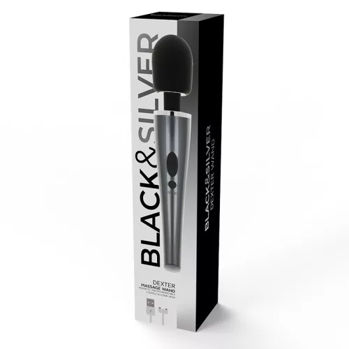 BLACK&SILVER – érzéki masszázs vibrátor
