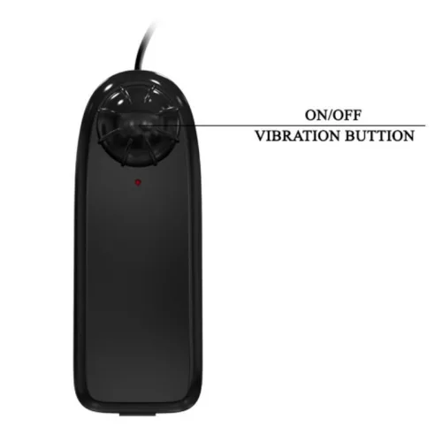 BAILE – Reális vibro felfújható dildó 18,8 cm