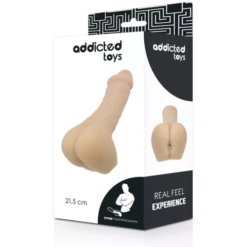 ADDICTED TOYS – prémium maszturbátor élmény 21,5 cm