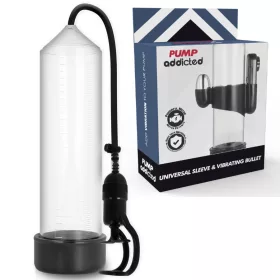 PUMP ADDICTED RX5 – átlátszó prémium vibrátor