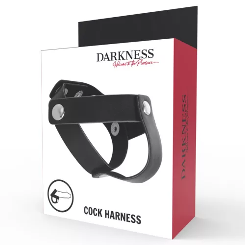 DARKNESS – bőrszíj pénisz és here számára