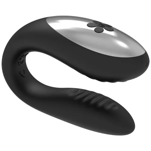 Brilly Glam – páros vibrátor távirányítóval, fekete