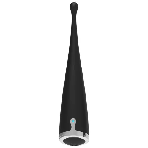 Brilly Glam – csiklóizgató vibrátor, fekete elegancia