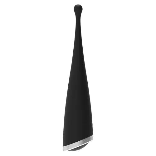 Brilly Glam – csiklóizgató vibrátor, fekete elegancia