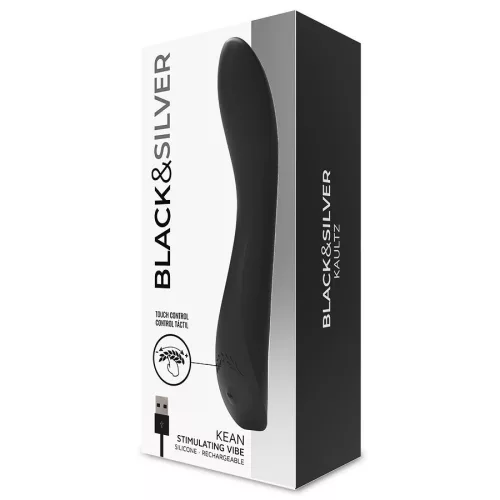 BLACK&SILVER – érintésvezérlésű prémium vibrátor