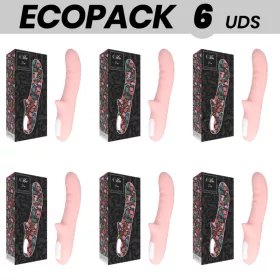 Ecopack Mia Pisa vibrátor pink 6 darabos csomag