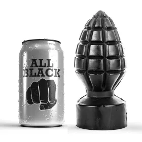 ALL BLACK – 14 cm-es prémium anális plug