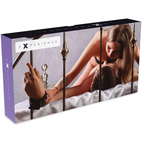 EXPERIENCE – BDSM Fetiszkészlet, Ínycsiklandó Lila Színben