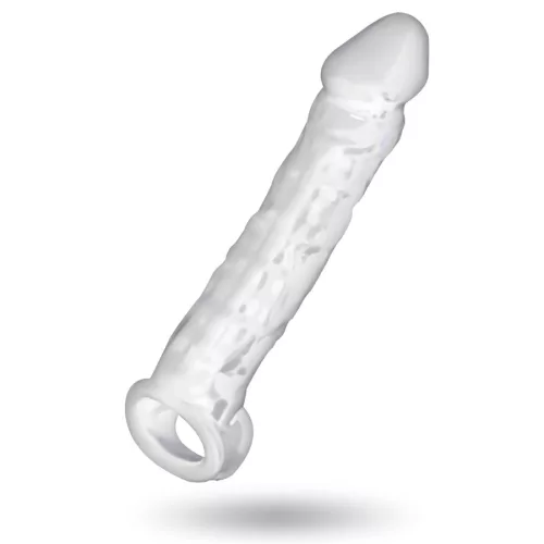 ADDICTED TOYS – átlátszó dildó hosszabbító