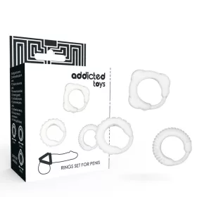 ADDICTED TOYS - átlátszó C-gyűrű készlet
