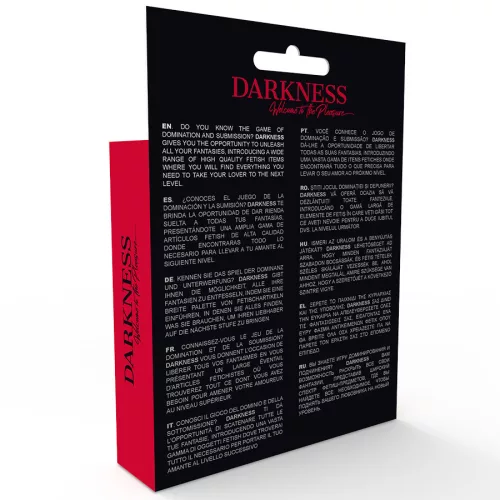 DARKNESS - egy méretű hímző heveder nyílással