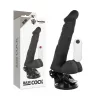 BASECOCK – élethű állítható távirányítós vibrátor 20 cm