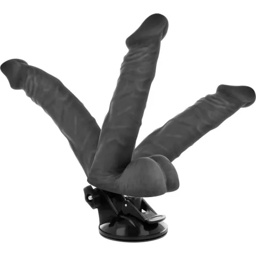 BASECOCK – élethű állítható távirányítós vibrátor 20 cm