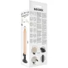 BASECOCK – valósághű vibrátor távirányítóval 20 cm hosszan