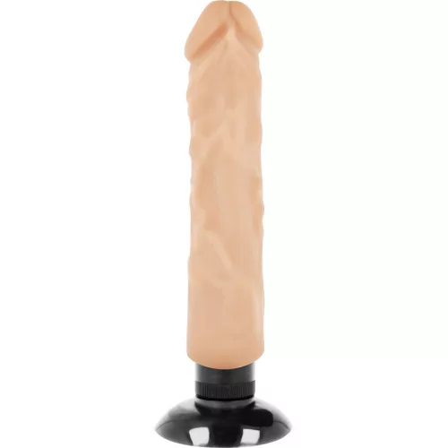 BASECOCK – élethű vibrátor 20 cm hosszú, 4 cm átmérőjű