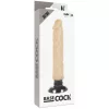 BASECOCK – élethű vibrátor 20 cm hosszú, 4 cm átmérőjű