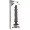 BASECOCK - élethű vibrátor 20 cm hosszú, 4 cm átmérőjű