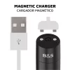 BLACK&SILVER – vibráló mágneses bullet stimuláló
