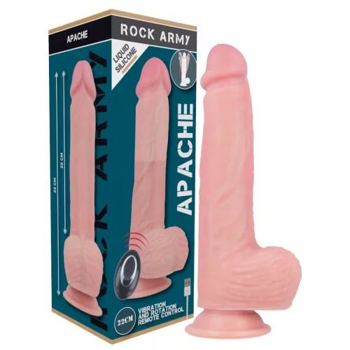 ROCKARMY – prémium folyékony szilikon vibrátor távirányítóval