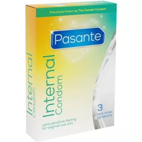 PASANTE - prémium belső óvszer latexmentes, 3 db