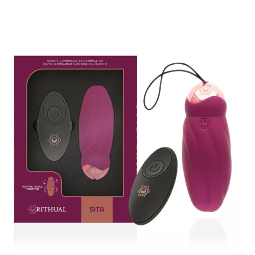 RITHUAL Sita Egg – távirányítós forgó vibráló tojás