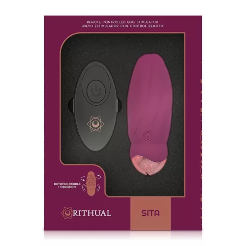 RITHUAL Sita Egg – távirányítós forgó vibráló tojás