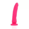 DELTA CLUB - szilikon dildó felcsatolóval 17 cm rózsaszín
