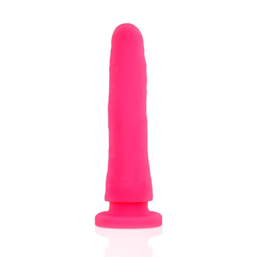 DELTA CLUB - szilikon dildó felcsatolóval 17 cm rózsaszín