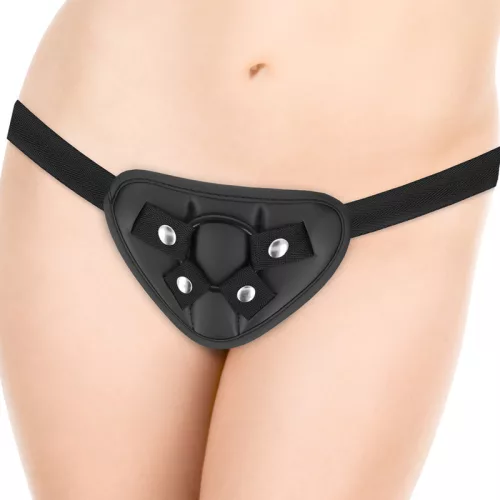 CYBER SILICOCK – strap-on harnesz 3 gyűrűvel
