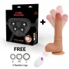 CYBER SILICOCK – távirányítós strap-on vibrátor
