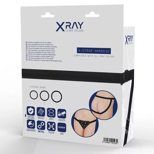 X RAY – prémium hám szilikon gyűrűkkel