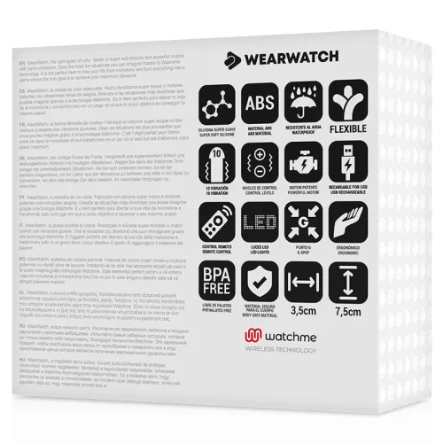 Wearwatch – távirányítós vibráló tojás fukszia/ tengeri zöld