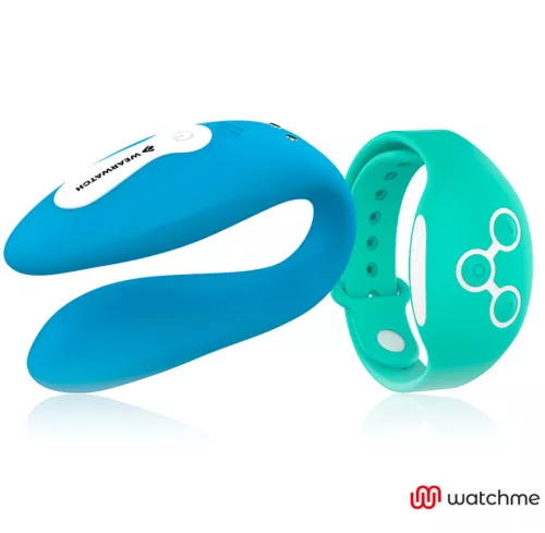 WEARWATCH - kettős technológiás vibrátor indigo/sósvízben