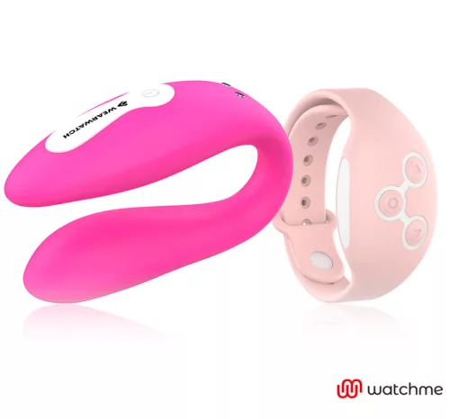 WEARWATCH - dupla technológiás vibrátor fuksziában