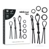 ADDICTED TOYS – rugalmas szilikon péniszgyűrű készlet 7 db