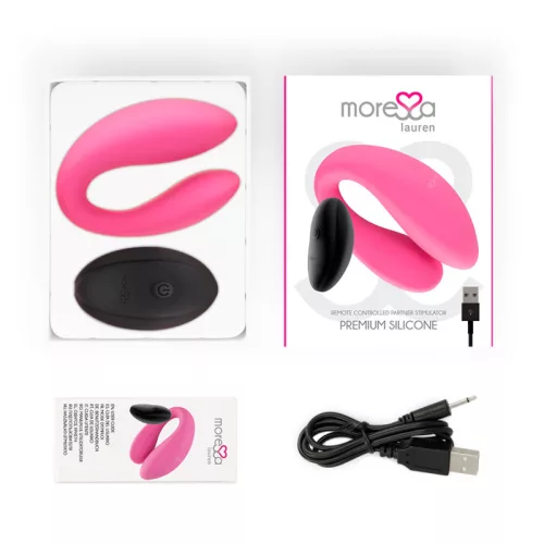 Moressa Lauren – távirányítós párizgató vibrátor