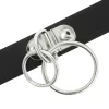 COQUETTE CHIC DESIRE – dupla gyűrűs vegán bőr choker