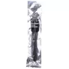 ALL BLACK – 27 cm hosszú szilikon anális duózár rendszer