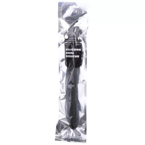 ALL BLACK – 27 cm hosszú szilikon anális duózár rendszer