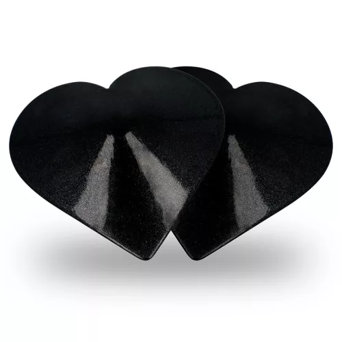 COQUETTE CHIC DESIRE – fekete szív bimbótapaszok