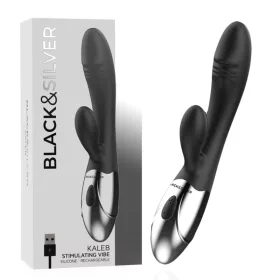 BLACK&SILVER - intenzív vibrátor érzéki masszázshoz