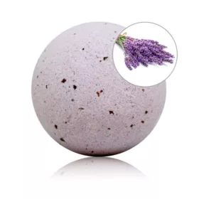 Taloka – levendulás fürdőbomba rózsaszirommal