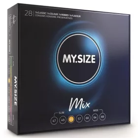 MY SIZE – prémium vegyes óvszerek 53 mm, 28 db