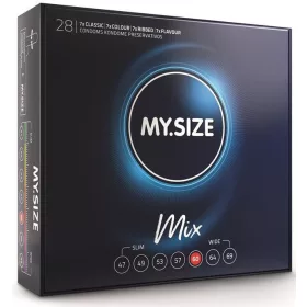 MY SIZE - MIX óvszerek 60 mm, 28 db-os válogatás