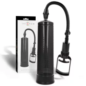 INTENSE – prémium fekete maszturbátor pumpával