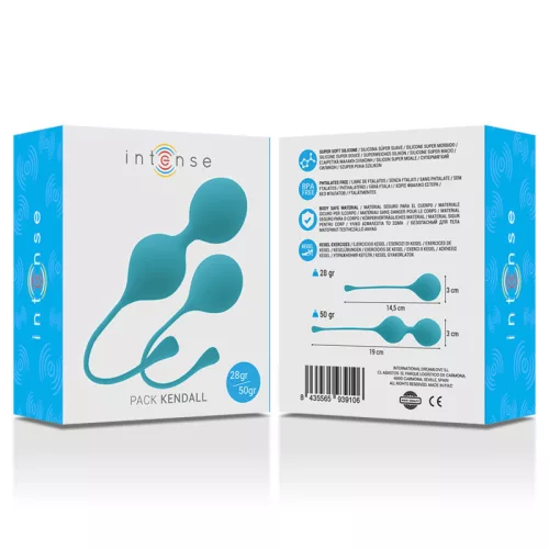 INTENSE - prémium Kegel golyók - Kendall kék