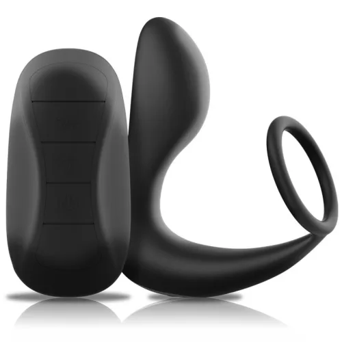 BLACK&SILVER – újratölthető távirányítós anális masszírozó